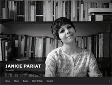 Tablet Screenshot of janicepariat.com